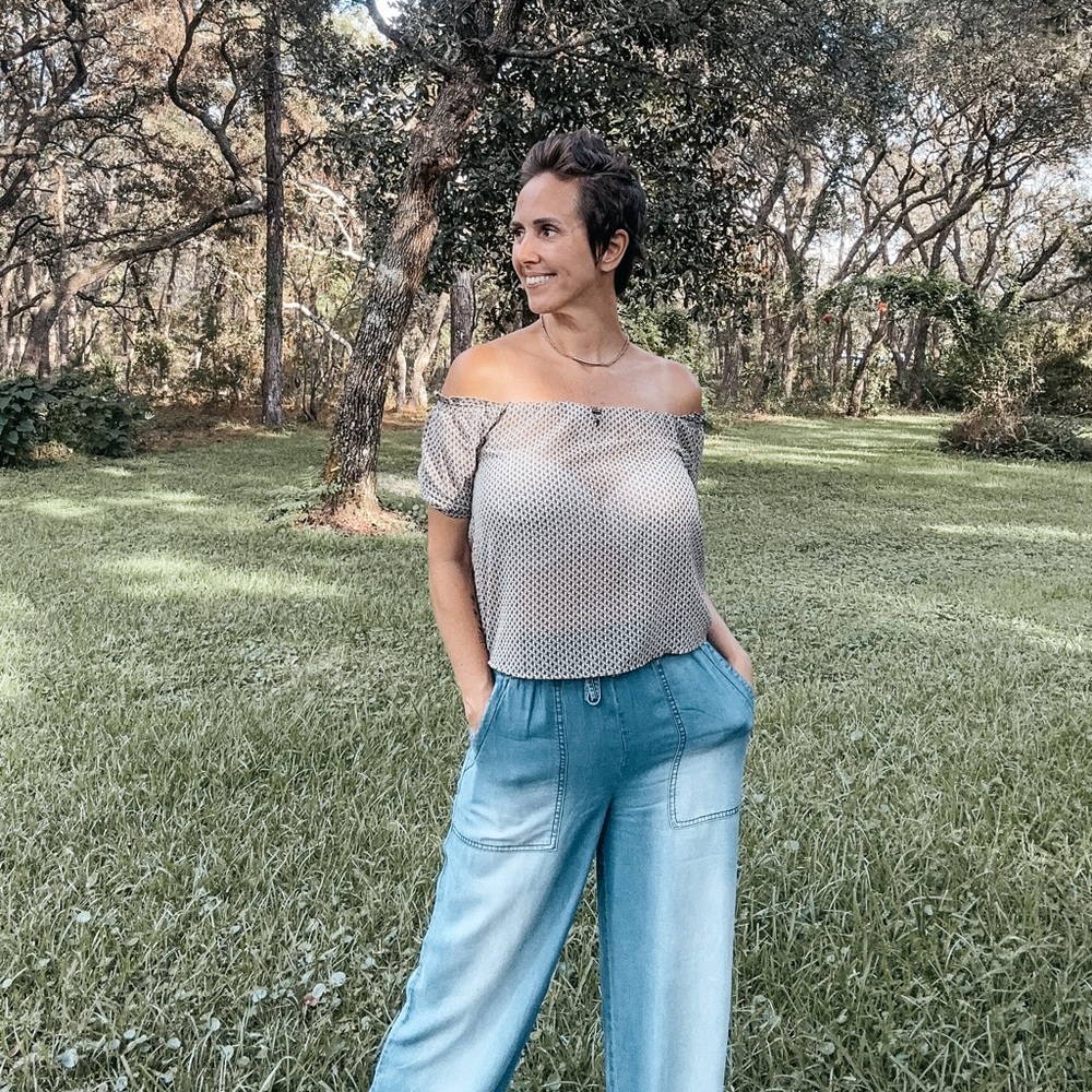 Geo print top